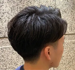 ショート メンズ 根尾 海咲のヘアスタイル