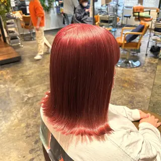 ミディアム カラー ヘアアレンジ 🇰🇷韓国スタイル レイヤー/ayanaのヘアスタイル