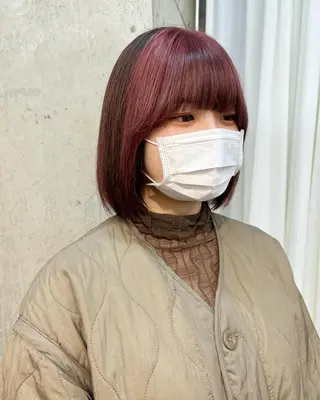 ショート カラー Ayaka🩰🎀 ガーリー/暖色♡のヘアスタイル