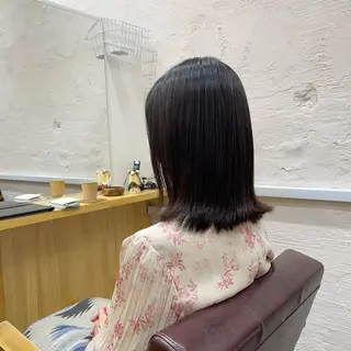 ミディアム カラー 黒崎 勝巳のヘアスタイル
