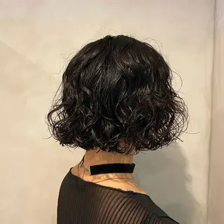 ショート Yuki☺︎パーマ レイヤーカットのヘアスタイル