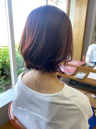 ミディアム 西尾 隆介のヘアスタイル