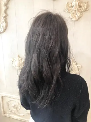ロング カラー レイヤーカット✂️ 横浜No1♡下鳥翔子のヘアスタイル