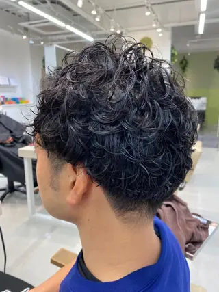 メンズ 韓国メンズ特化 パーマSatskiのヘアスタイル