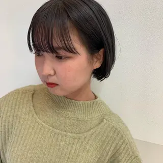 ショート カラー 🧸 サトウサクネ🧸のヘアスタイル