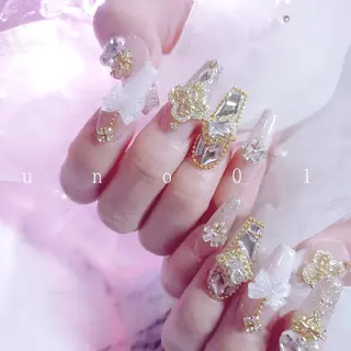 ネイル 梅田🦄中崎町🩵 u n o 0 1のネイルデザイン