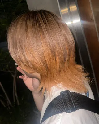 ミディアム 縮毛矯正/髪質改善 RENのヘアスタイル
