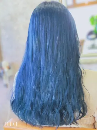 ロング メンズスタイル バレイヤージュ　齋藤のヘアスタイル