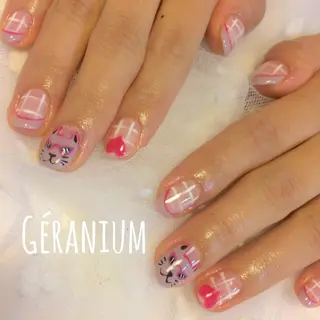 ネイル GéRanium Harukaのネイルデザイン