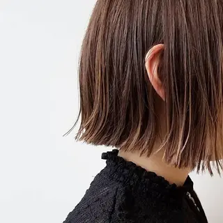 ショート カラー ヘアアレンジ パーマ iplus まつげ、眉毛、耳つぼのマツエク・マツパデザイン