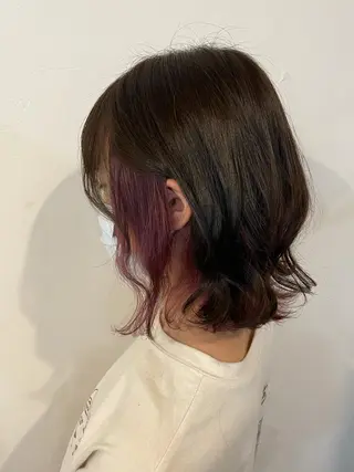ミディアム カラー AKALA HAIR 西宮店 Juriのヘアスタイル