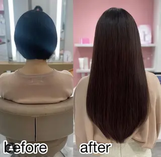 カラー ミディアム 桃屋 桃屋のヘアスタイル