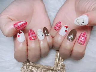 ネイル MiKi Nai池袋 長さだし得意のネイルデザイン