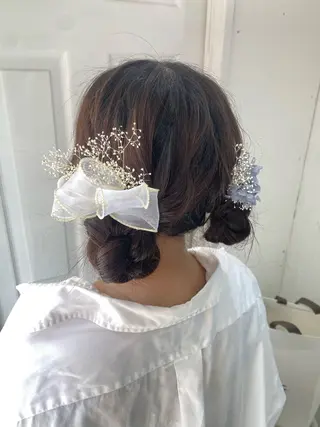 ヘアアレンジ uros.中目黒 moekaのヘアスタイル