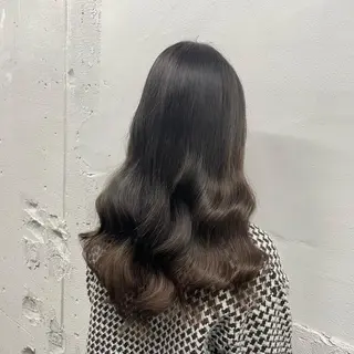 ロング カラー 🧡艶髪ちゅるん髪 🫧🧡YUKI❄️のヘアスタイル