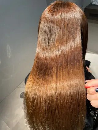 ロング 山田彼門❄️美髪矯正 /ハーツエキスパートのヘアスタイル