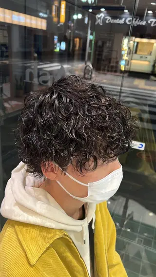 パーマ メンズ パーマ/縮毛矯正/ 店長 ・村田伊吹のヘアスタイル