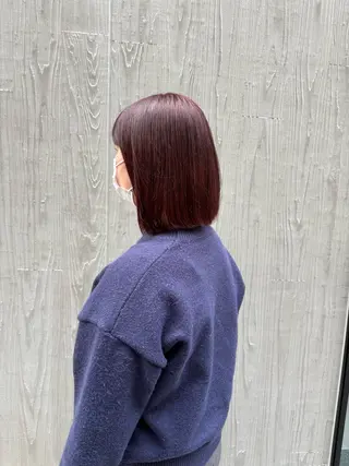 カラー 🎀西川芽依/ 暖色カラー🎀のヘアスタイル