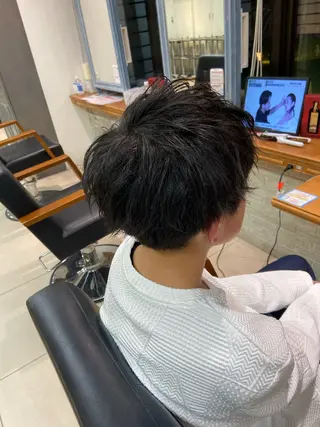 メンズ NEXTzer0 メンズカット/パーマのヘアスタイル