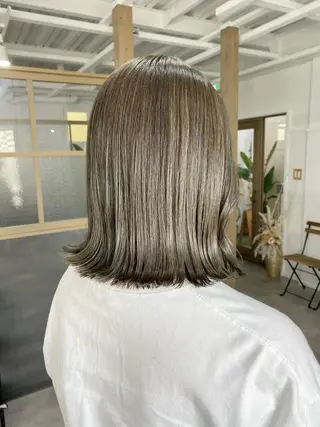 ミディアム カラー ヘアアレンジ ひなの .のその他イメージ