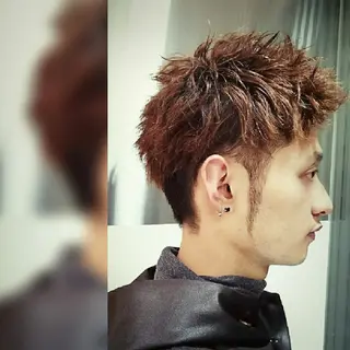 メンズ パーマ ma cherie naoのヘアスタイル