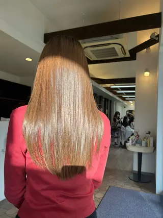 ロング カラー 畠中 望来のヘアスタイル