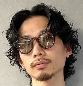 ミディアム パーマ ヘアアレンジ メンズ fifth 石川 凪のヘアスタイル