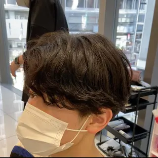 パーマ メンズ メンズ縮毛矯正 ♠️店長下平隼人のヘアスタイル