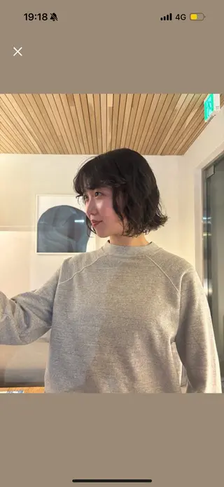 ショート パーマ ボブ/レイヤーカット ✂︎ AYUMIのヘアスタイル