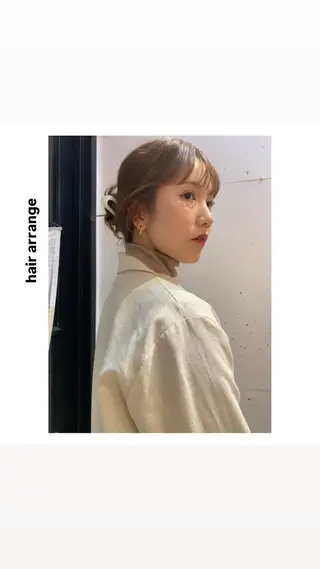 ミディアム カラー hiro【沿線で叶う 似合わせhair】のヘアスタイル