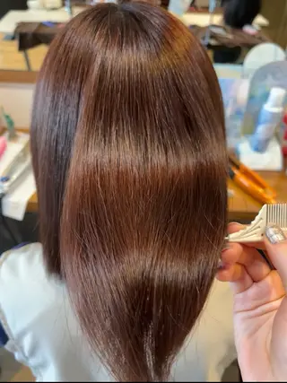 ミディアム カラーモデル 募集🤍🌷yuraのヘアスタイル