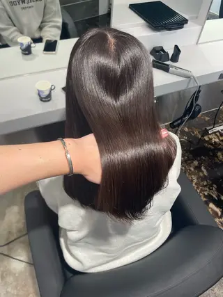 セミロング カラー 🫧透明感/美髪🫧 Hiroakiのヘアスタイル