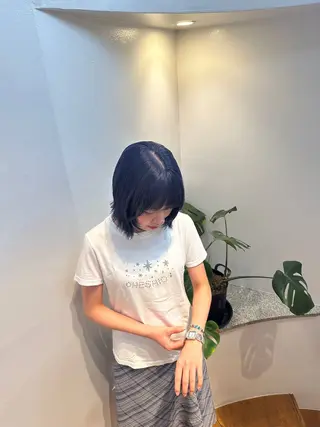 ショート カラー 透明感 カラー🎀 りりあのヘアスタイル