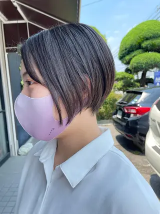 ショート 佐々木 浩之のヘアスタイル