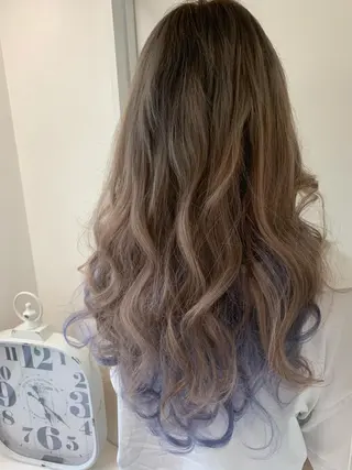 ロング WEST OLAND 安藤のヘアスタイル