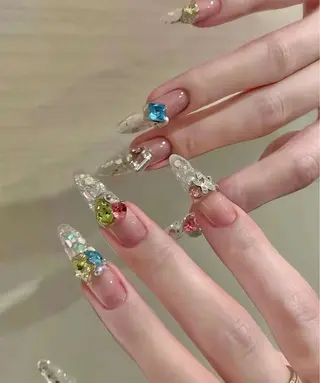 ネイル MoonNail ユリ🌸のネイルデザイン