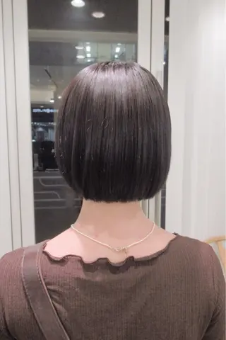 ショート 艶カラー/透明感 /ヒグチアオイのヘアスタイル