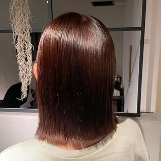 ミディアム カラー ⌇🌹透明感カラー 🌹ᴍᴇɢᴜᴍɪ ⌇のヘアスタイル