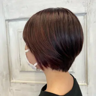 ショート カラー メンズカット/パーマ 👟黒田紗名👟のヘアスタイル