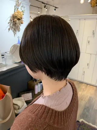 ショート 安村 美奈のヘアスタイル