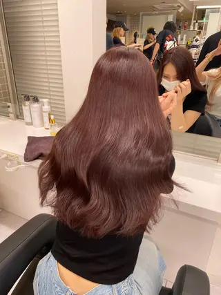 ミディアム カラー ヘアアレンジ キッズ TRU Shino🦋のマツエク・マツパデザイン
