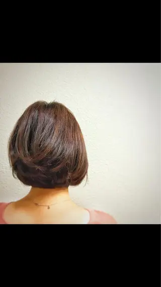 ショート カラー ヘアアレンジ BonD hairのヘアスタイル