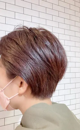 ショート カラー fossette hair&eyeのマツエク・マツパデザイン
