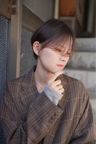 ショート 野口 咲愛のヘアスタイル