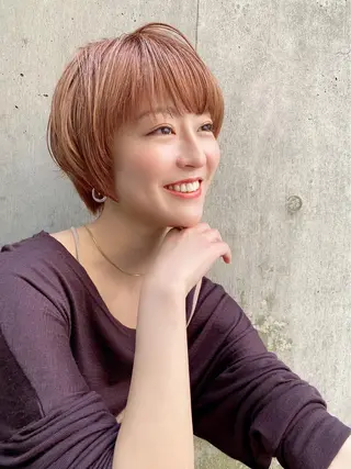 ショート 豊中/メンズ特化 岡田 龍之介のヘアスタイル