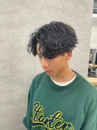 メンズ メンズパーマ と言えばkaedeのヘアスタイル