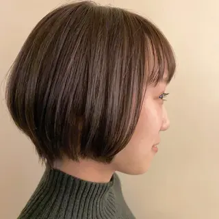 ショート カラー 【ダメージレス施術】 【透明感】北村 拓也のヘアスタイル
