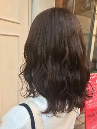 ミディアム Blanco 村松 美里のヘアスタイル