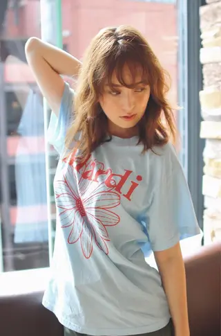 セミロング パーマ 千 田のヘアスタイル