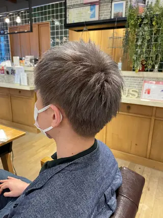 ショート カラー メンズ 🧞‍♂️早志 陸哉🧞‍♂️のヘアスタイル